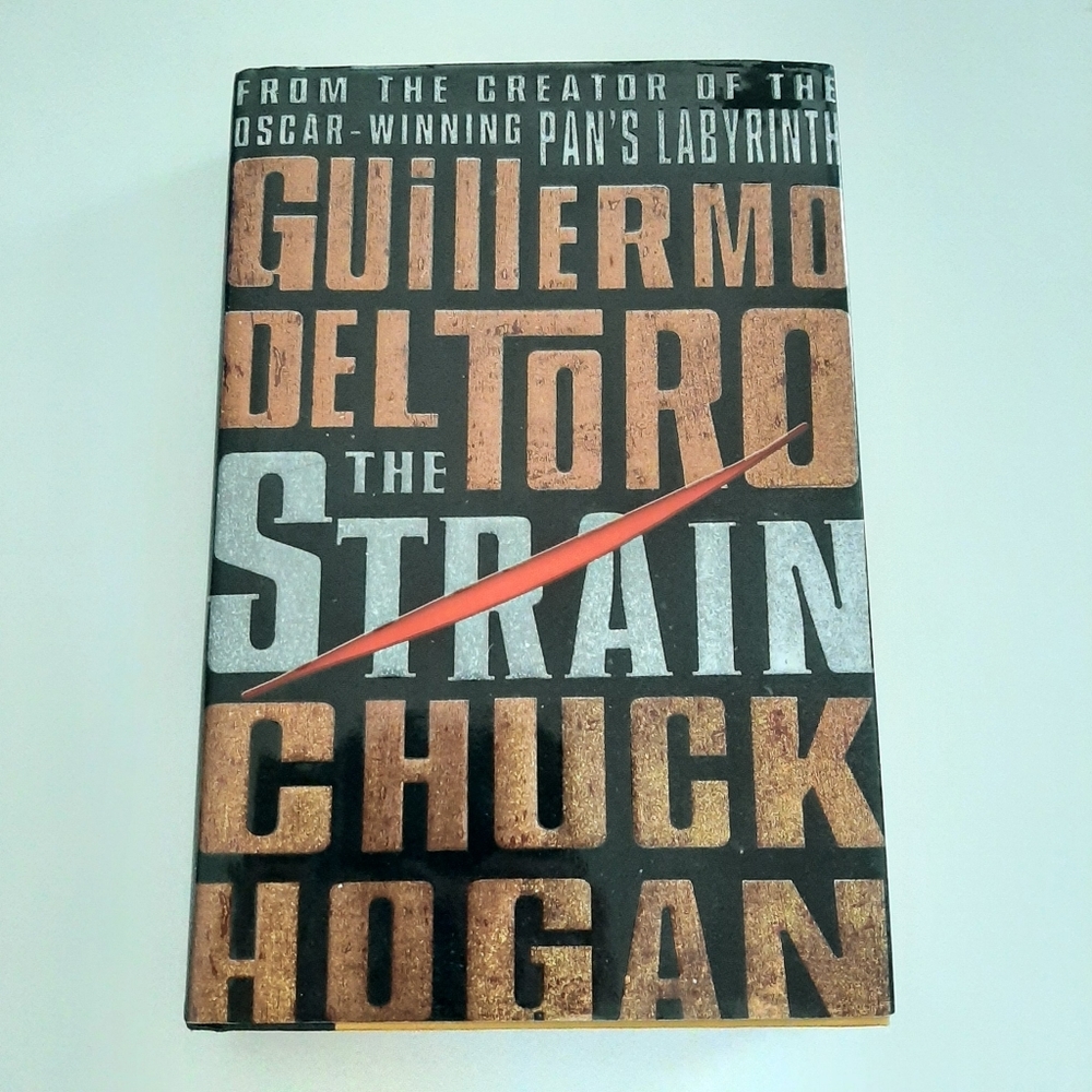 🍒4 for $20🍒 THE STRAIN by Guillermo Del Toro 1st First Edition HC DJ Hardcover